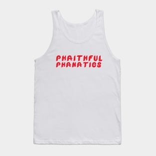 Phaithful Phanatics Red Tank Top